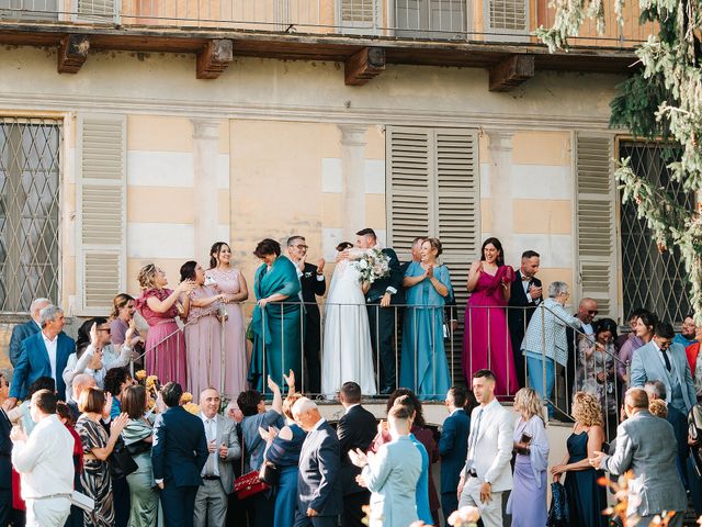 Il matrimonio di Eva e William a Trino, Vercelli 52
