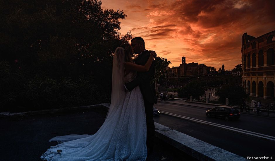 Il matrimonio di Luca e Alessia a Roma, Roma