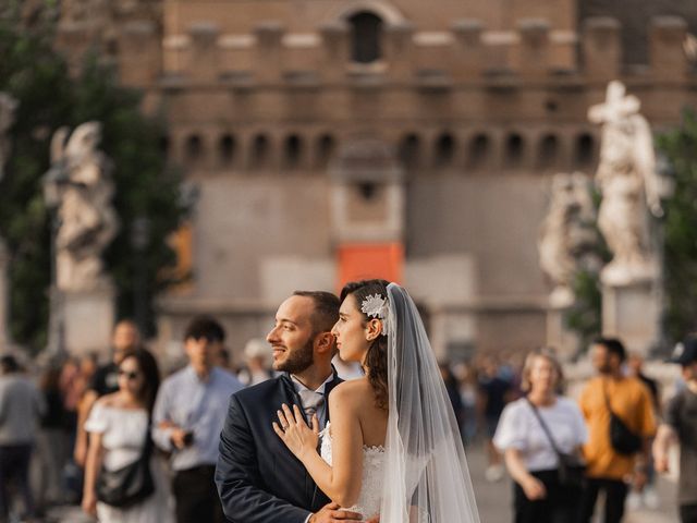 Il matrimonio di Andrea e Chiara a Guidonia Montecelio, Roma 24