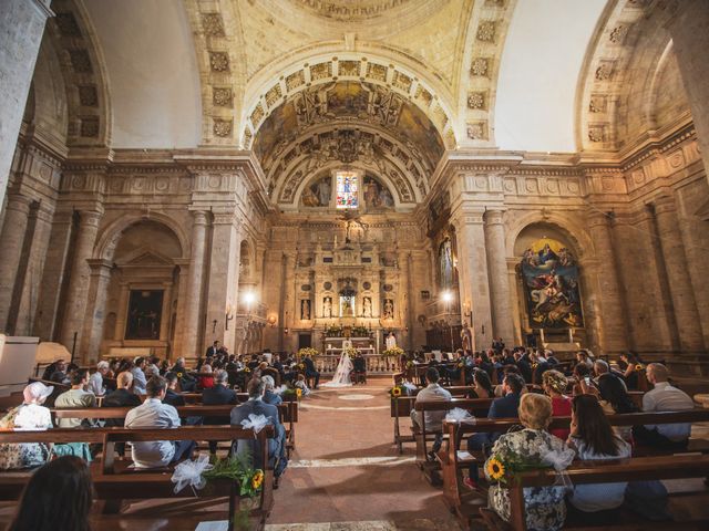 Il matrimonio di Simone e Federica a Montepulciano, Siena 12