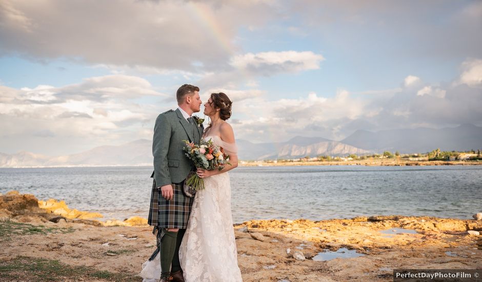 Il matrimonio di Kyle e Angharad a Cinisi, Palermo