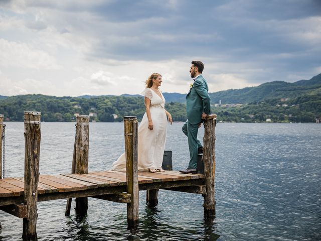 Il matrimonio di Michael e Angela a Orta San Giulio, Novara 78