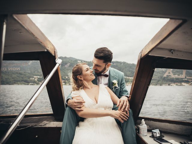 Il matrimonio di Michael e Angela a Orta San Giulio, Novara 80