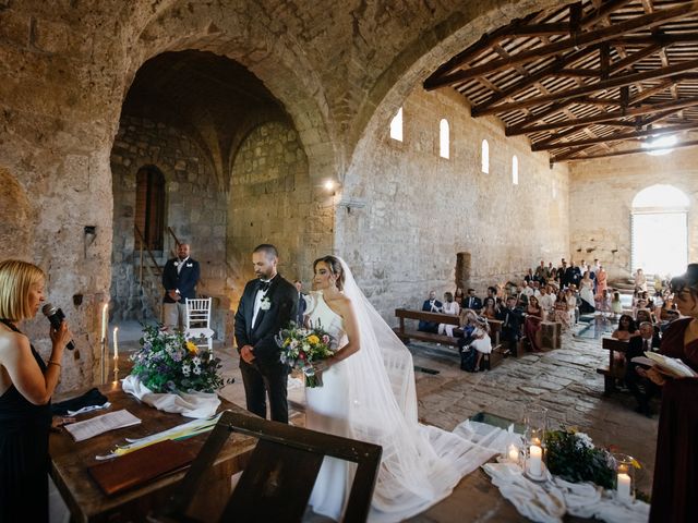 Il matrimonio di Francesco e Martina a Tuscania, Viterbo 35