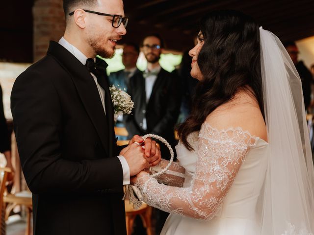 Il matrimonio di Yosef e Michela a Corte Franca, Brescia 31