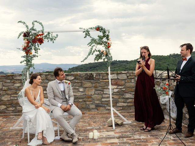 Il matrimonio di Guillame e Laure a Gualdo Cattaneo, Perugia 23