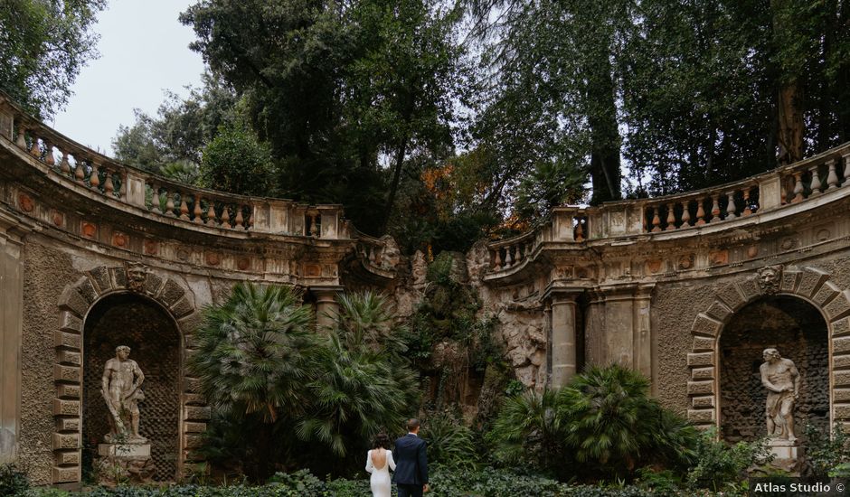 Il matrimonio di Federica e Andrea a Roma, Roma
