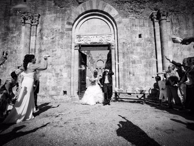 Il matrimonio di Alberto e Serena a Chiusdino, Siena 6