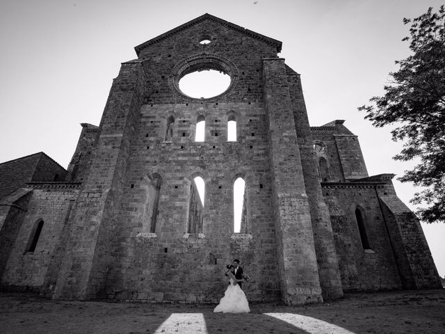 Il matrimonio di Alberto e Serena a Chiusdino, Siena 7