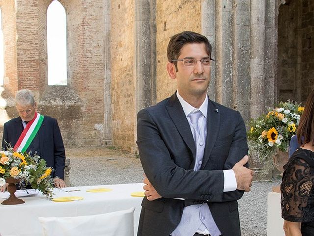 Il matrimonio di Alberto e Serena a Chiusdino, Siena 25