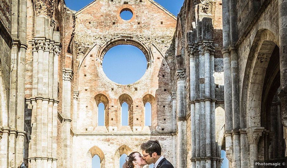 Il matrimonio di Alberto e Serena a Chiusdino, Siena