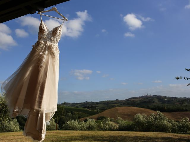 Il matrimonio di Alessandro e Denise a San Gimignano, Siena 22