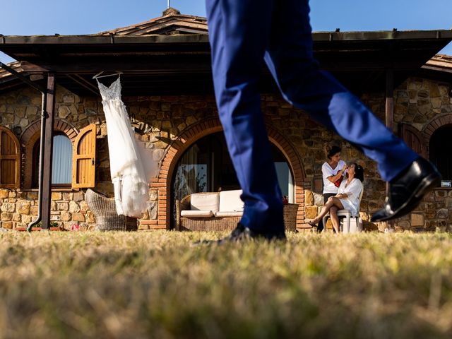 Il matrimonio di Alessandro e Denise a San Gimignano, Siena 1