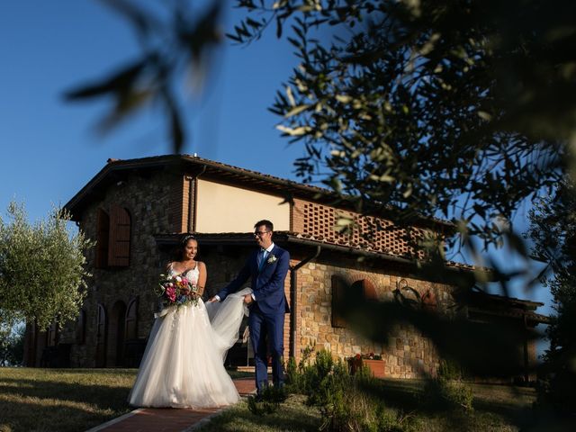 Il matrimonio di Alessandro e Denise a San Gimignano, Siena 27