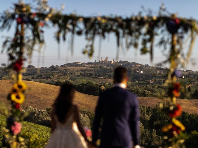 Il matrimonio di Alessandro e Denise a San Gimignano, Siena 35