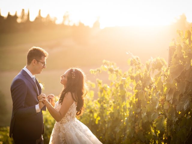 Il matrimonio di Alessandro e Denise a San Gimignano, Siena 36