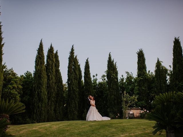 Il matrimonio di Marco e Francesca a Bassano Romano, Viterbo 1