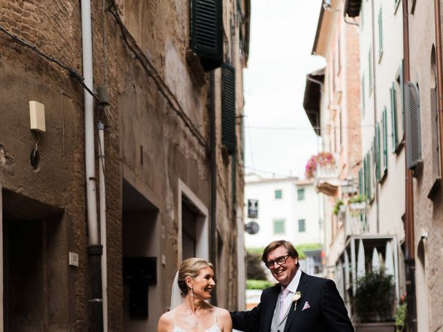 Il matrimonio di David e Krista a Peccioli, Pisa 81