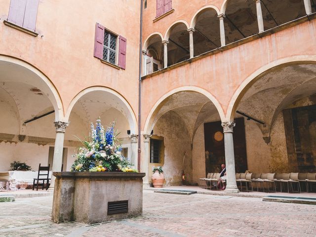 Il matrimonio di David e Kerri a Dozza, Bologna 55