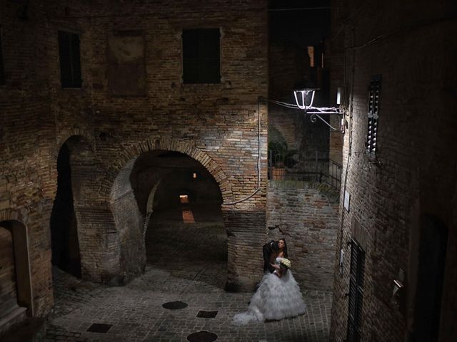 Il matrimonio di Domenico  e Sara a Corinaldo, Ancona 2