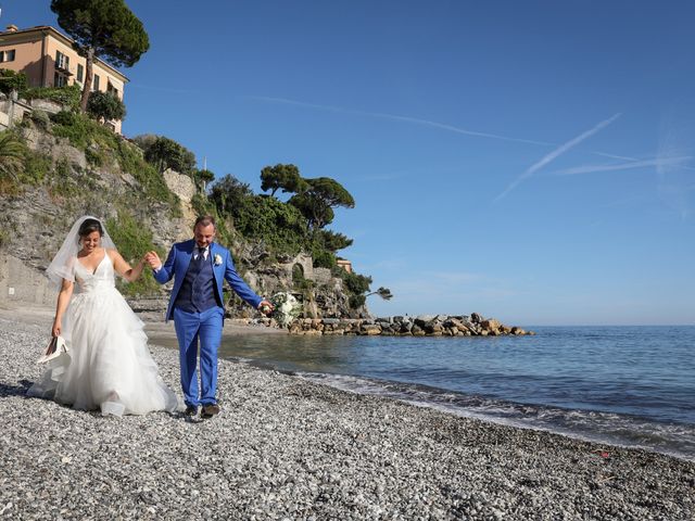 Il matrimonio di Michele e Giulia a Sori, Genova 34