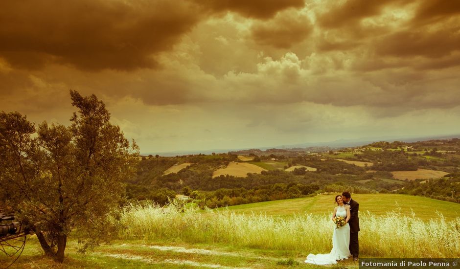 Il matrimonio di Alessandro e Ilaria a Calvi dell'Umbria, Terni