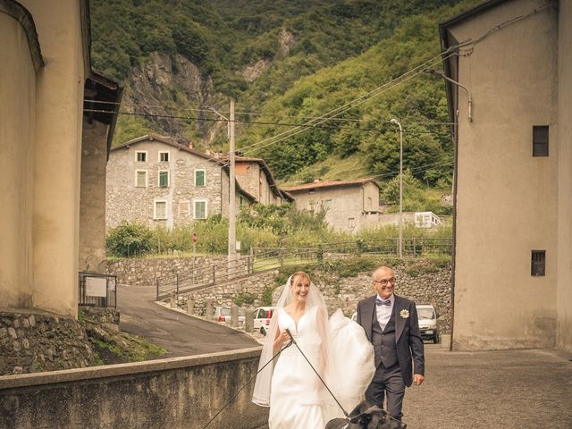 Il matrimonio di Gabriele e Virginia a Losine, Brescia 27