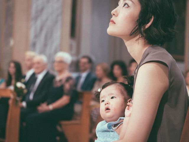 Il matrimonio di Tomomi e Leonardo a Cingoli, Macerata 35