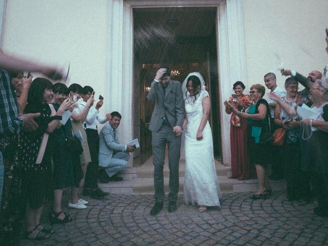 Il matrimonio di Tomomi e Leonardo a Cingoli, Macerata 45