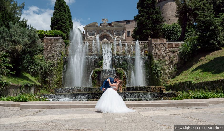 Il matrimonio di Cristina e Francesco a Tivoli, Roma