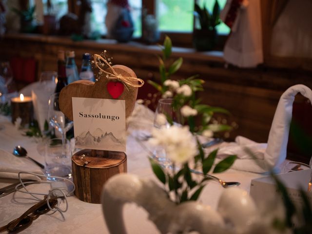 Il matrimonio di Alberto e Elena a Selva di Val Gardena-Wolkenstein in, Bolzano 59