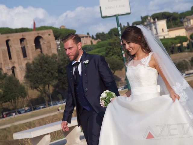 Il matrimonio di Valerio e Claudia a Roma, Roma 1