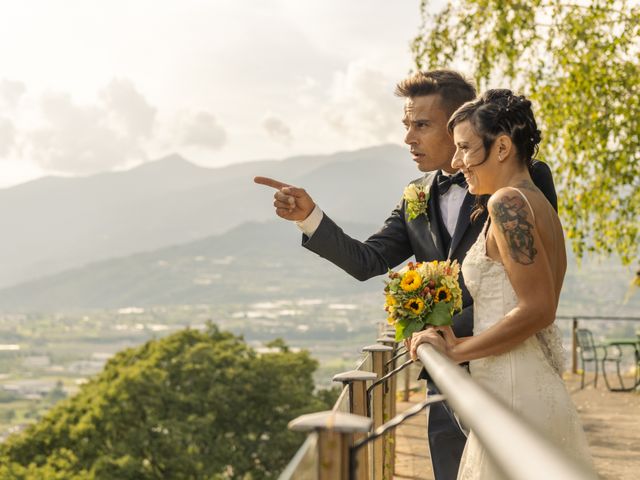 Il matrimonio di Davide e Francesca a Strigno, Trento 12