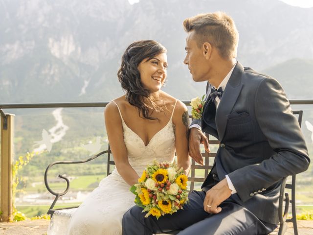 Il matrimonio di Davide e Francesca a Strigno, Trento 13