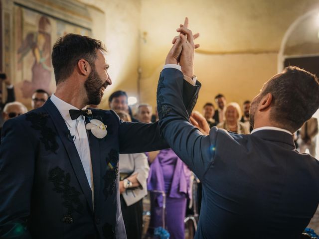 Il matrimonio di Luca e Gennaro a San Gimignano, Siena 16