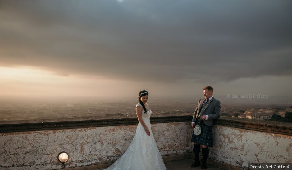 Il matrimonio di Alan e Veronica a Grottaferrata, Roma