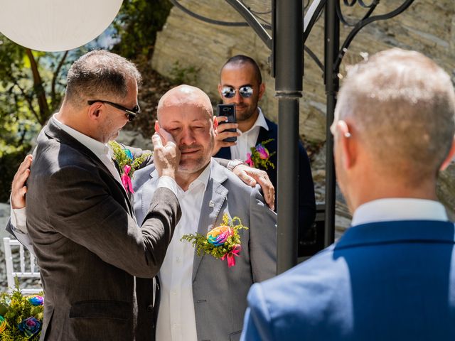 Il matrimonio di Felipe e Omar a Darfo Boario Terme, Brescia 18