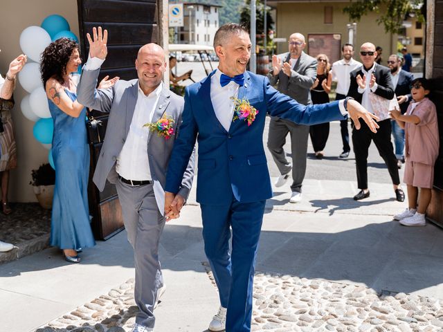 Il matrimonio di Felipe e Omar a Darfo Boario Terme, Brescia 24