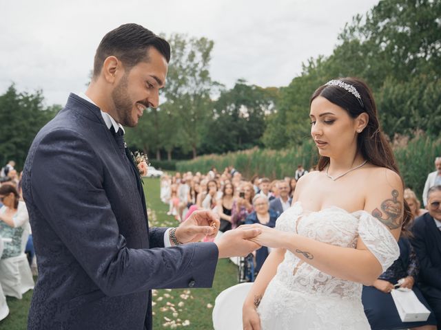Il matrimonio di Francesco e Noemi a Gropello Cairoli, Pavia 36