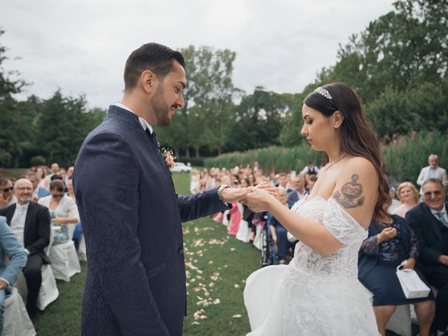 Il matrimonio di Francesco e Noemi a Gropello Cairoli, Pavia 37