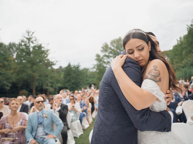 Il matrimonio di Francesco e Noemi a Gropello Cairoli, Pavia 40