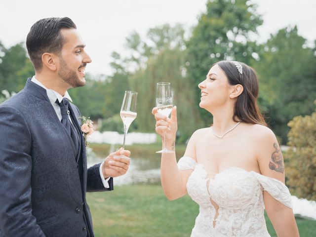 Il matrimonio di Francesco e Noemi a Gropello Cairoli, Pavia 44