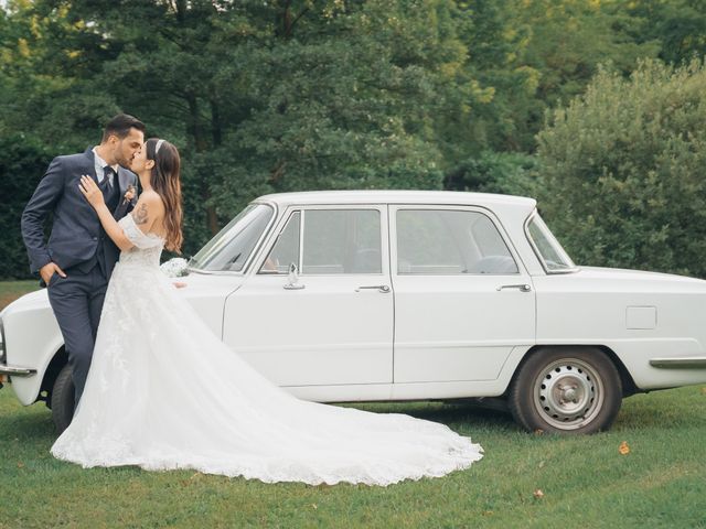 Il matrimonio di Francesco e Noemi a Gropello Cairoli, Pavia 62