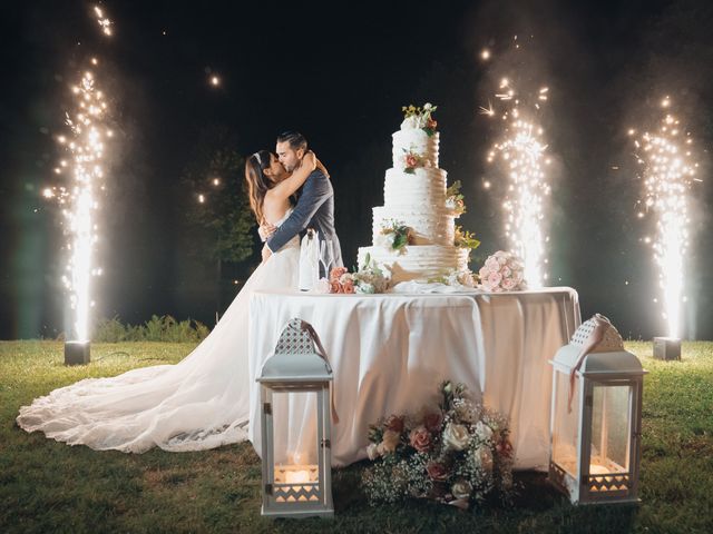 Il matrimonio di Francesco e Noemi a Gropello Cairoli, Pavia 78