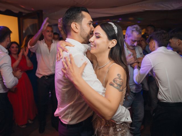 Il matrimonio di Francesco e Noemi a Gropello Cairoli, Pavia 89