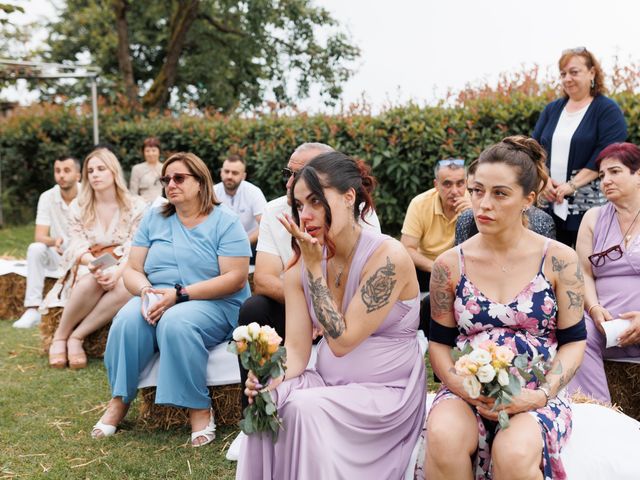 Il matrimonio di Gianmarco e Francesca a Ozzero, Milano 32