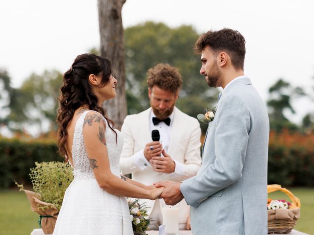 Il matrimonio di Gianmarco e Francesca a Ozzero, Milano 36