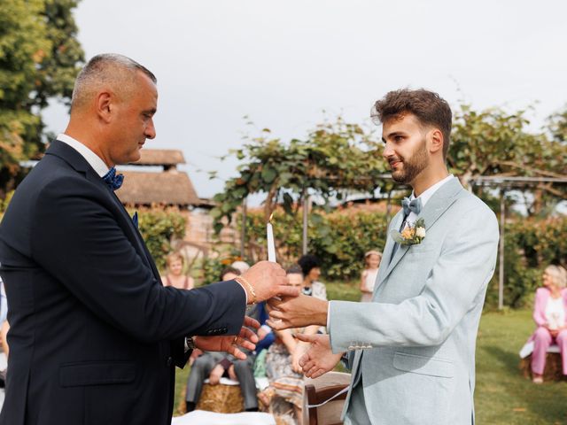 Il matrimonio di Gianmarco e Francesca a Ozzero, Milano 42