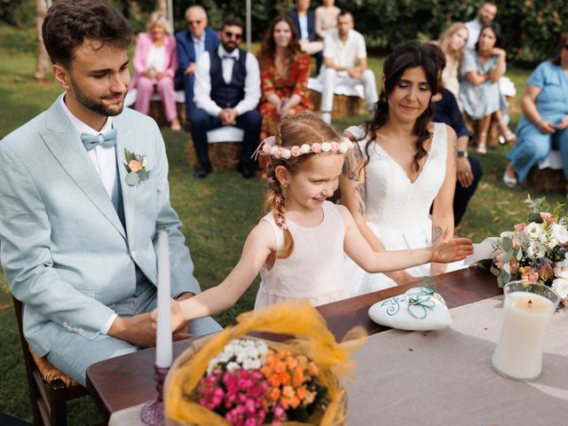 Il matrimonio di Gianmarco e Francesca a Ozzero, Milano 45