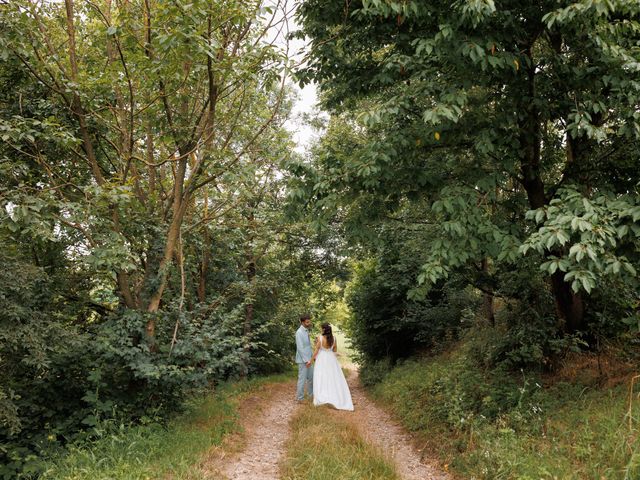 Il matrimonio di Gianmarco e Francesca a Ozzero, Milano 64
